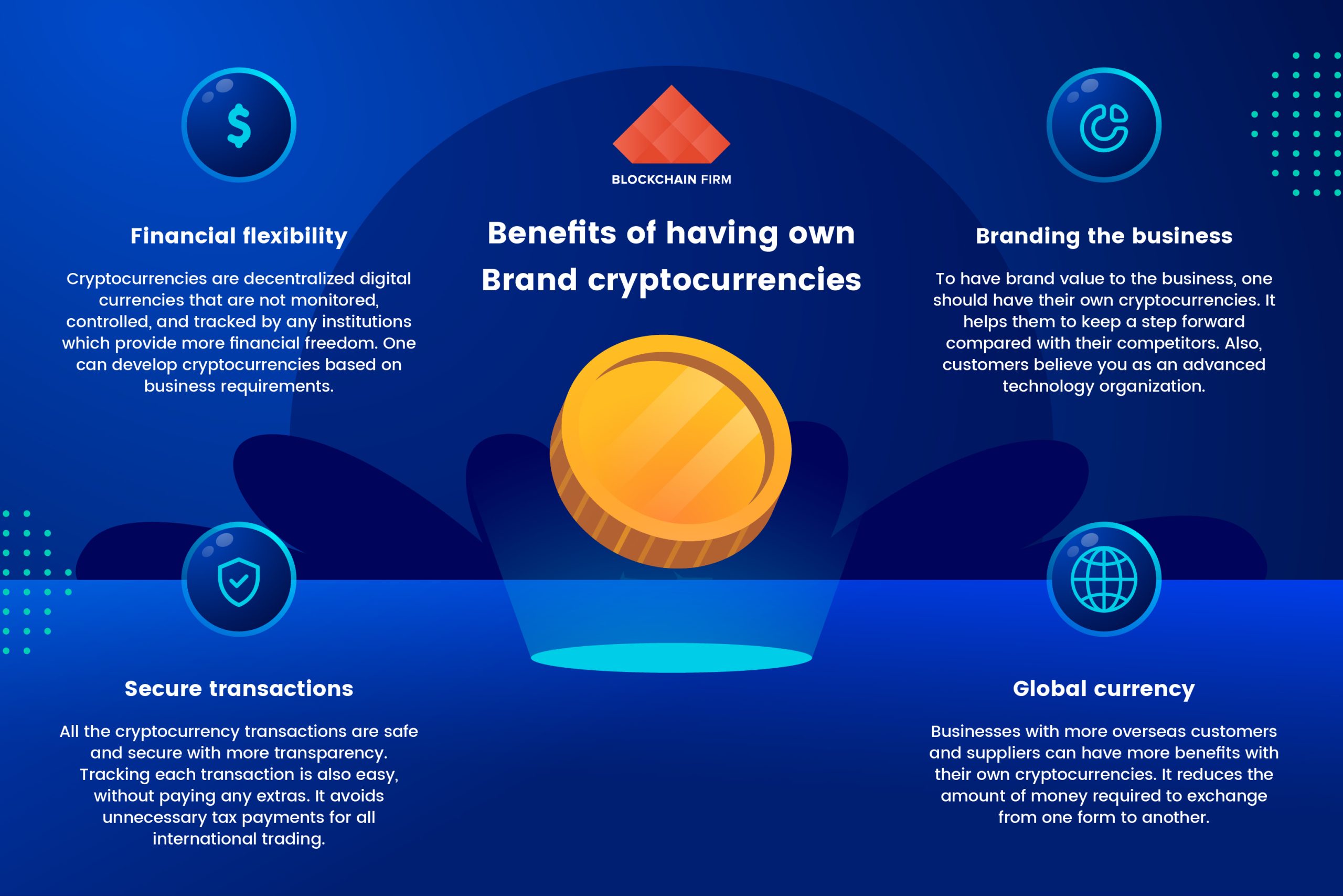 Benefits of having own Brand cryptocurrencies